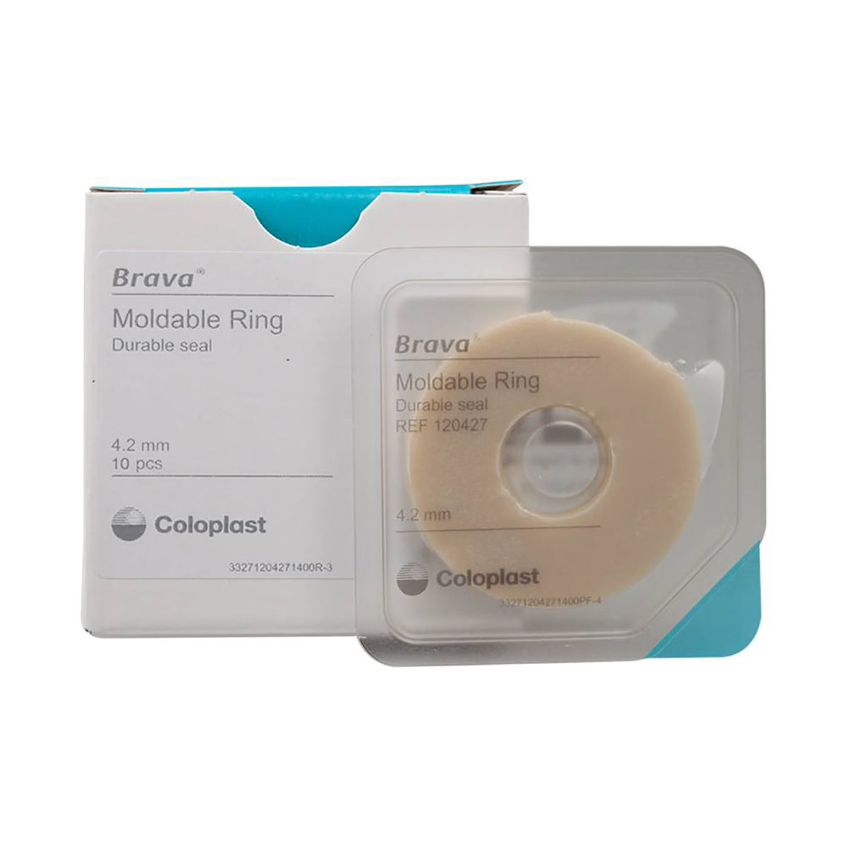 Brava® Moldable Skin Barrier, Alcohol-Free, 4.2 mm — Box of 10