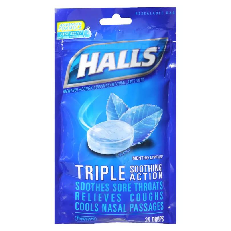 Halls Mentho-Lyptus Cough Drops
