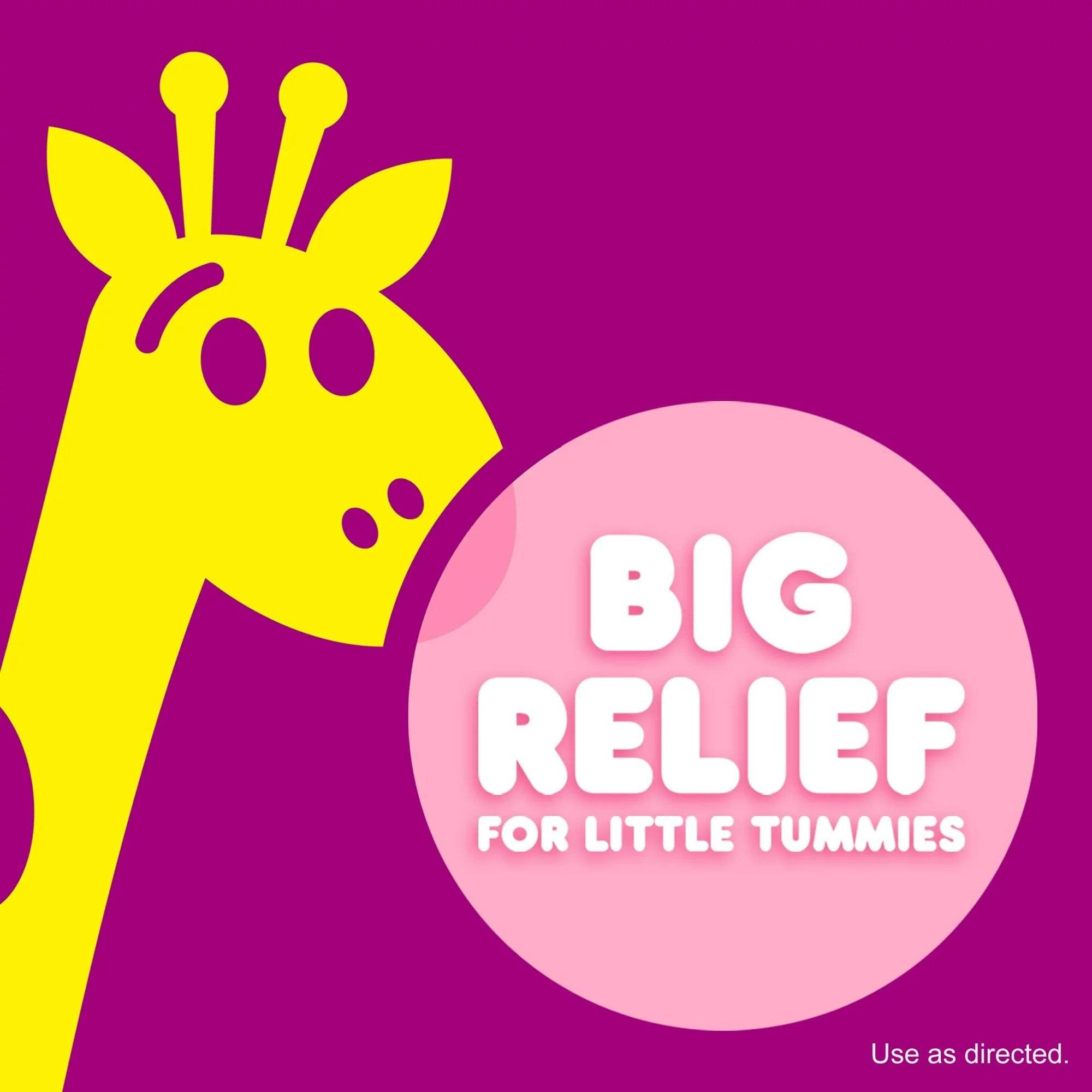 Pepto Kids Chewable Tablets Bubble Gum Flavor