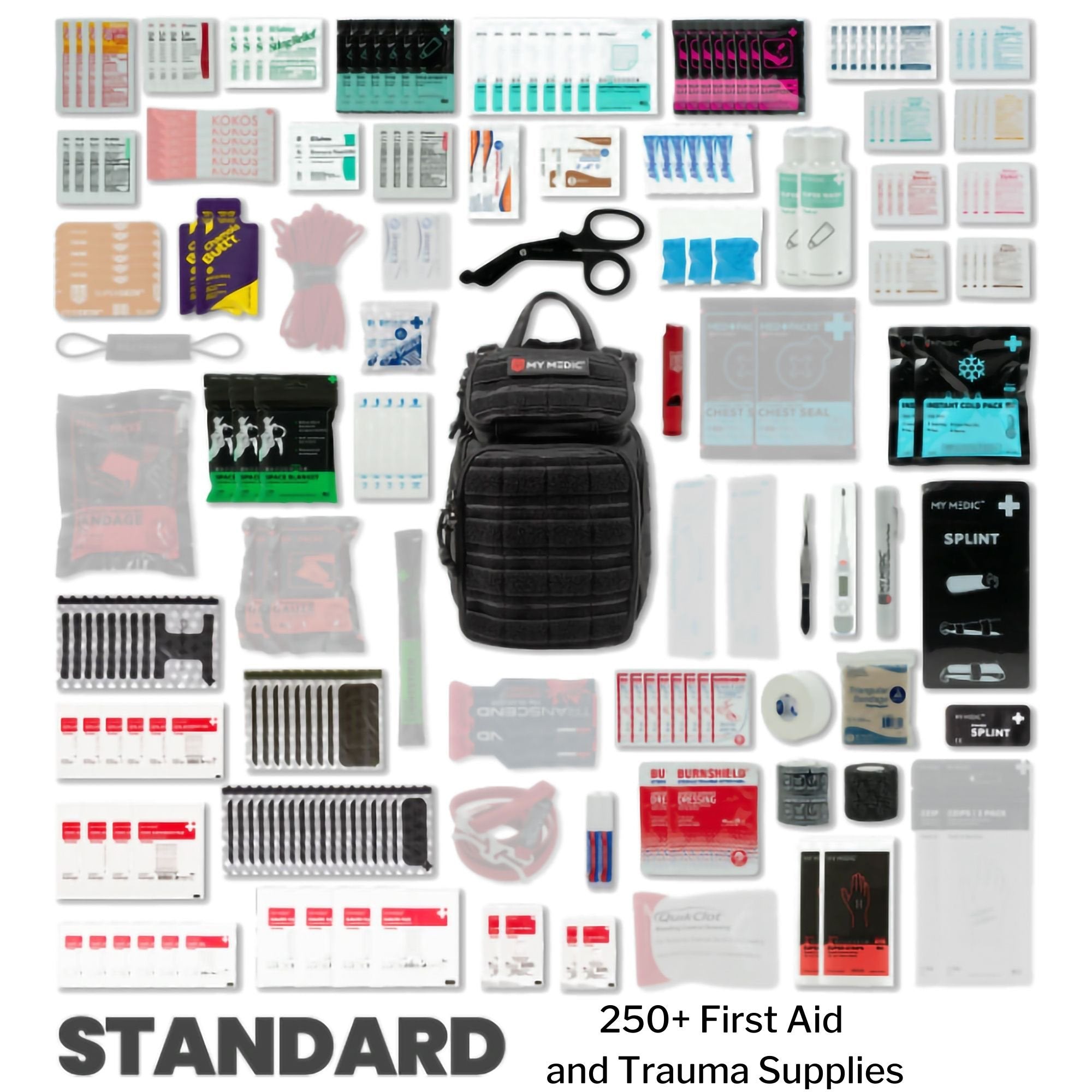 My Medic Recon First Aid Kit Backpack with Emergency Medical Supplies