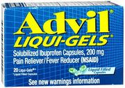 Advil® Liqui-Gels® Ibuprofen Pain Relief