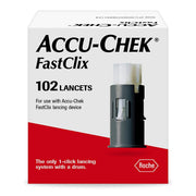 Accu-Chek FastClix 30 Gauge Lancet Preloaded Safety Drum