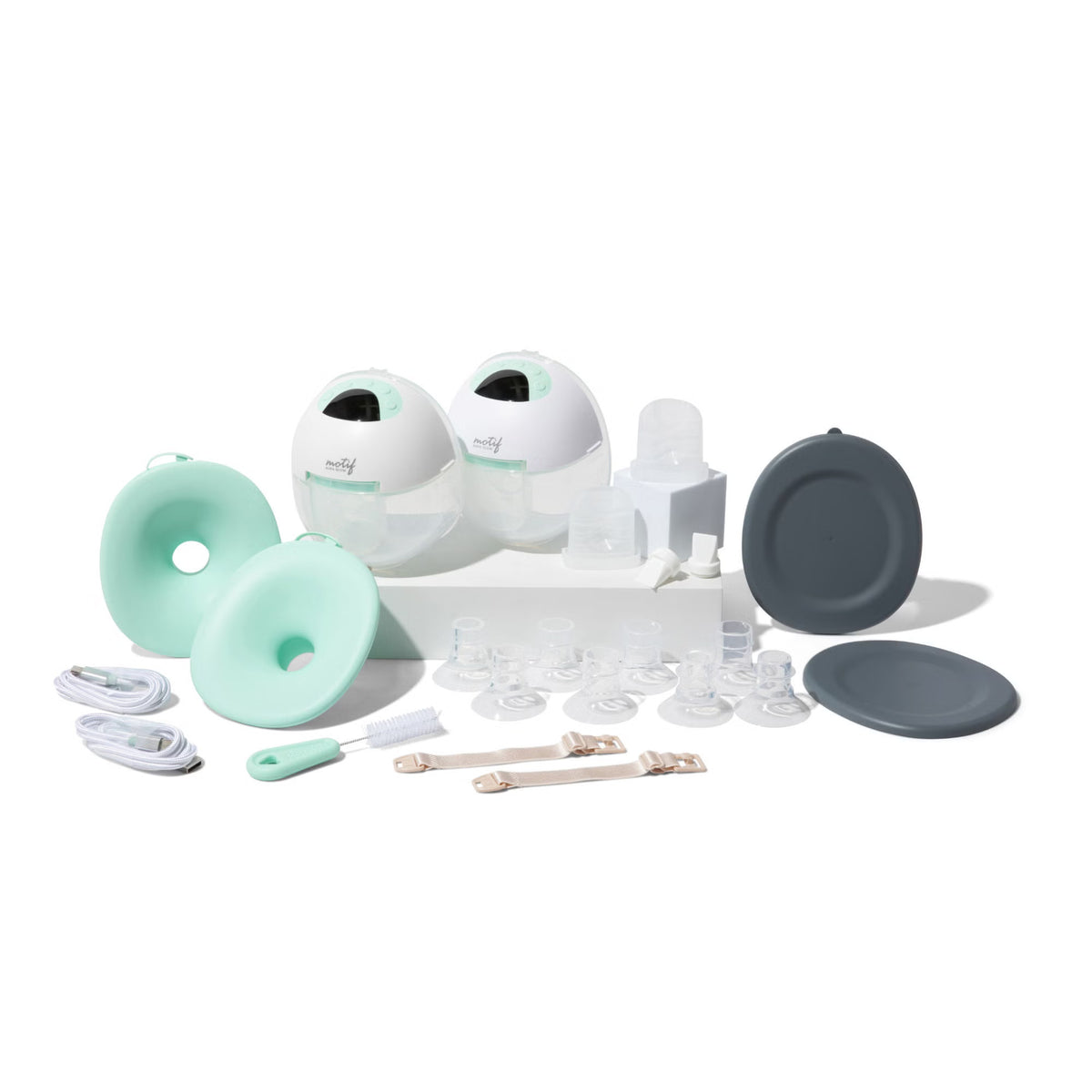 Motif Aura Glow™ Hands Free Double Electric Breast Pump — Case of 6