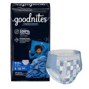 GoodNites® Night Time Underwear, Large for Boys weighing 68 – 95 lbs. — Pack of 11