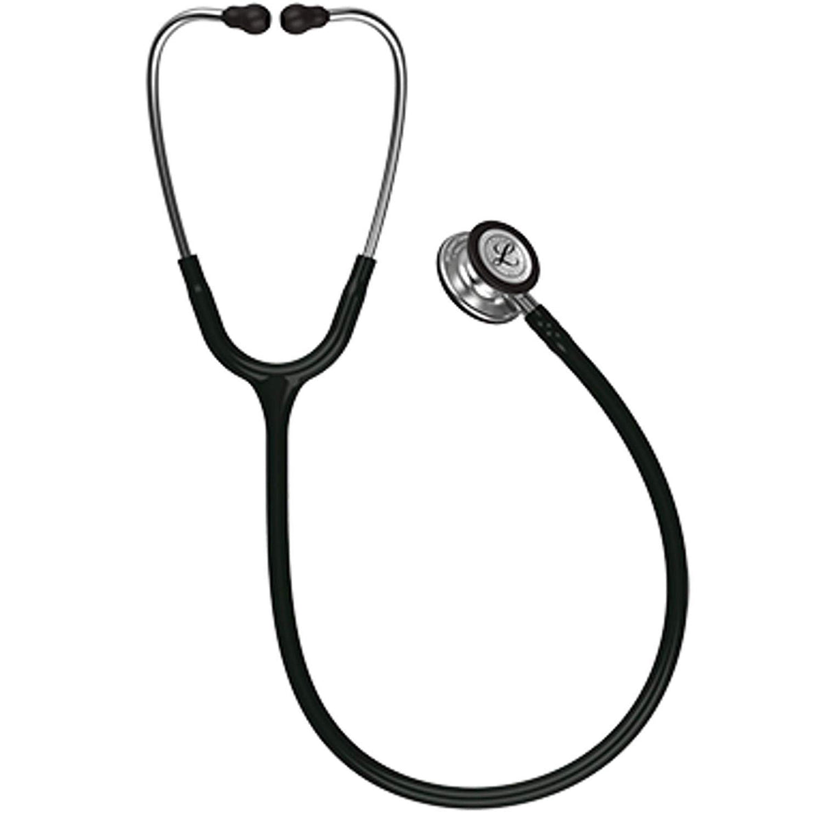 3M Littmann Classic III Monitoring Stethoscope, Black, 27 Inch, Single Lumen Tube