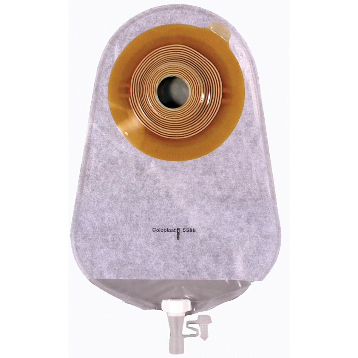 Assura® Deep Convex 1-Piece Transparent Urostomy Pouch, 25mm Stoma — Box of 10