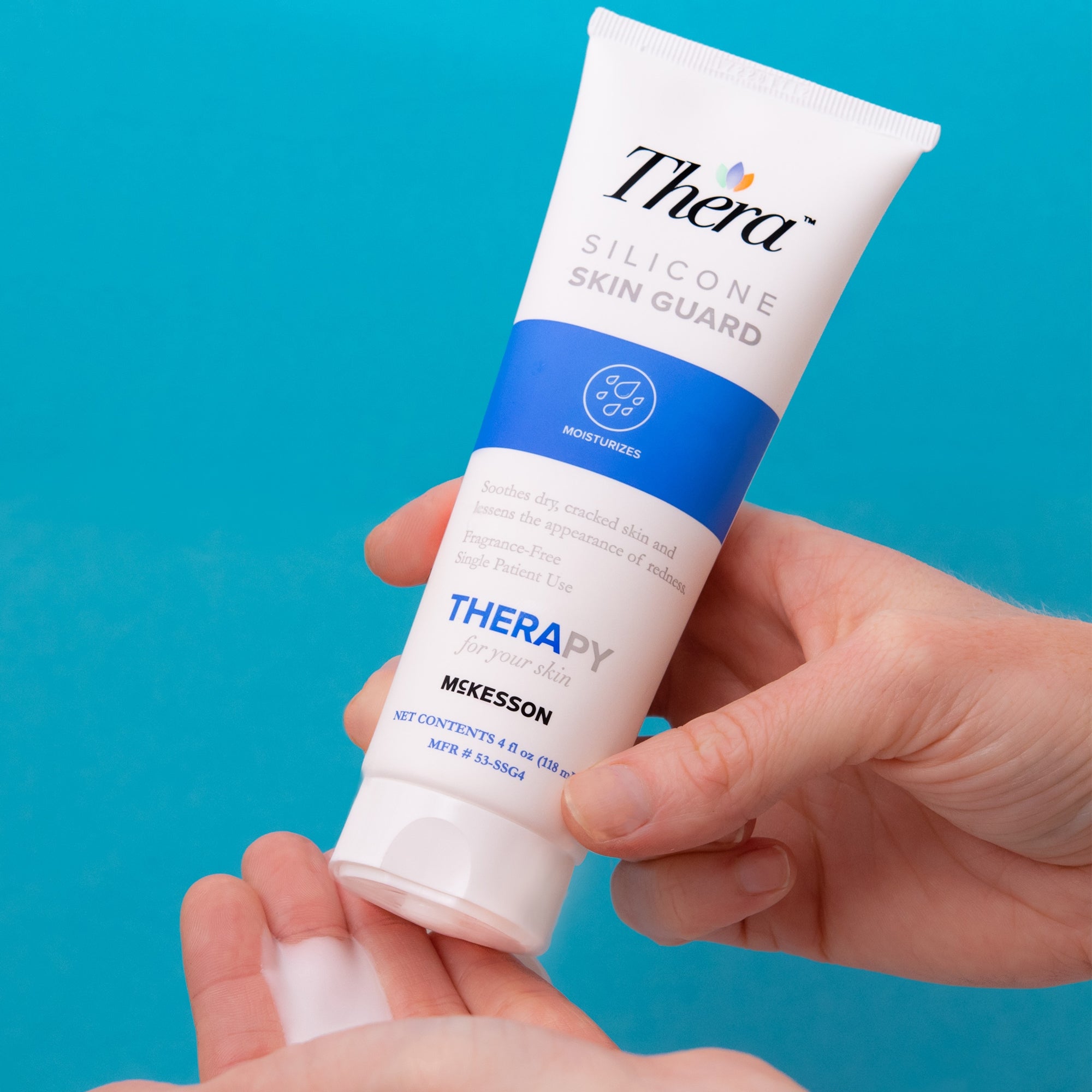 McKesson Thera Silicone Skin Guard Skin Protectant, 4-ounce Tube