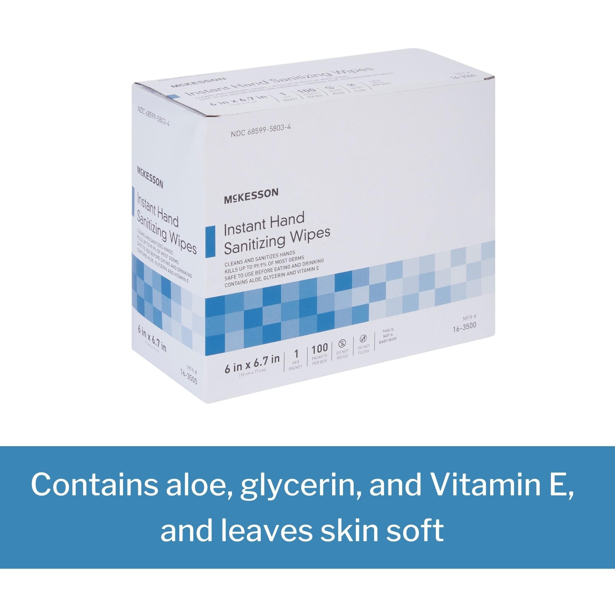 McKesson Hand Sanitizing Wipes