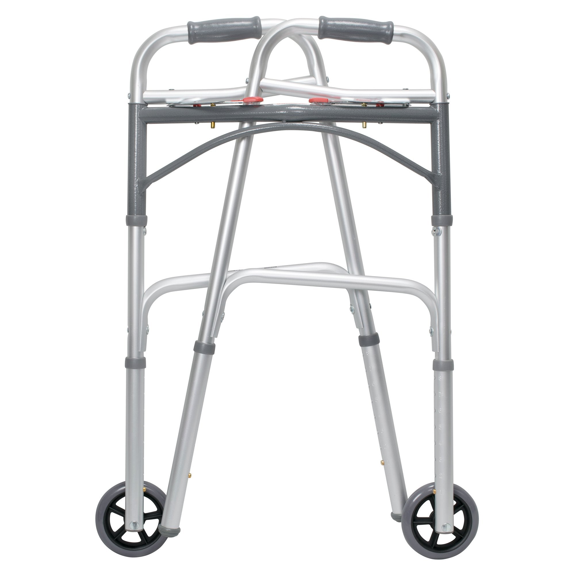 McKesson Adjustable Height Folding Walker