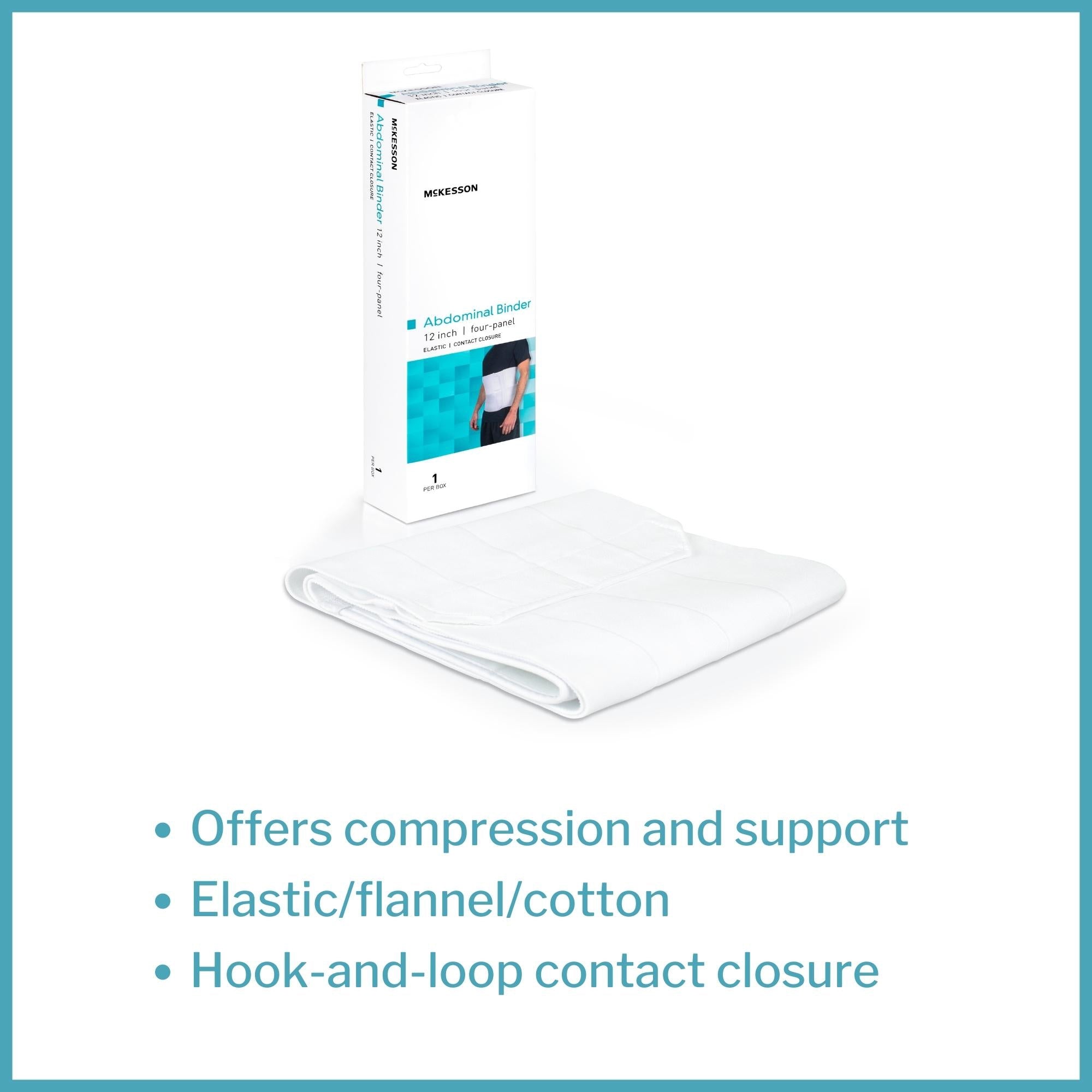 McKesson 4-Panel Abdominal Binder Support