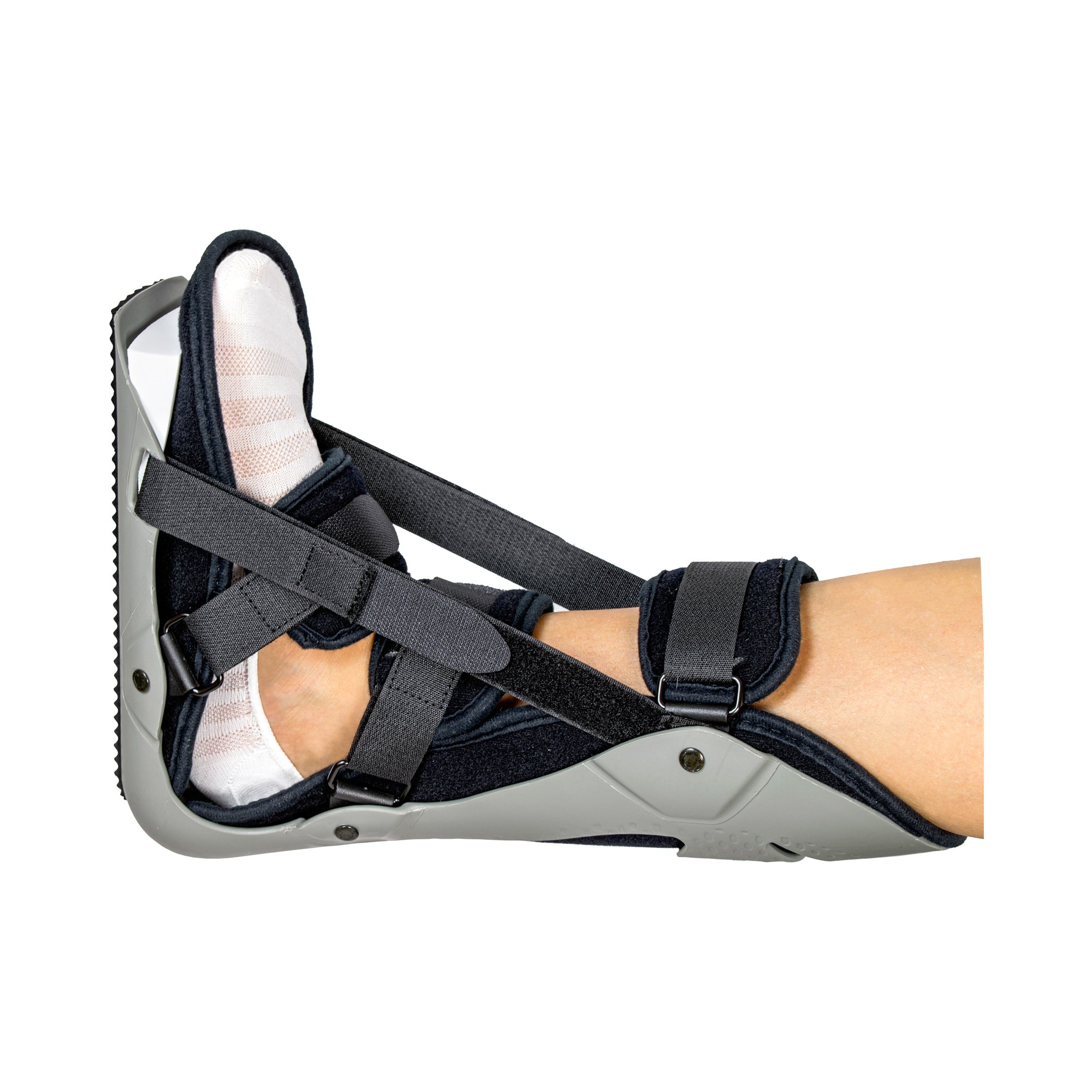 McKesson Flexion Straps with Toe Wedge Plantar Fasciitis Night Splint, Large