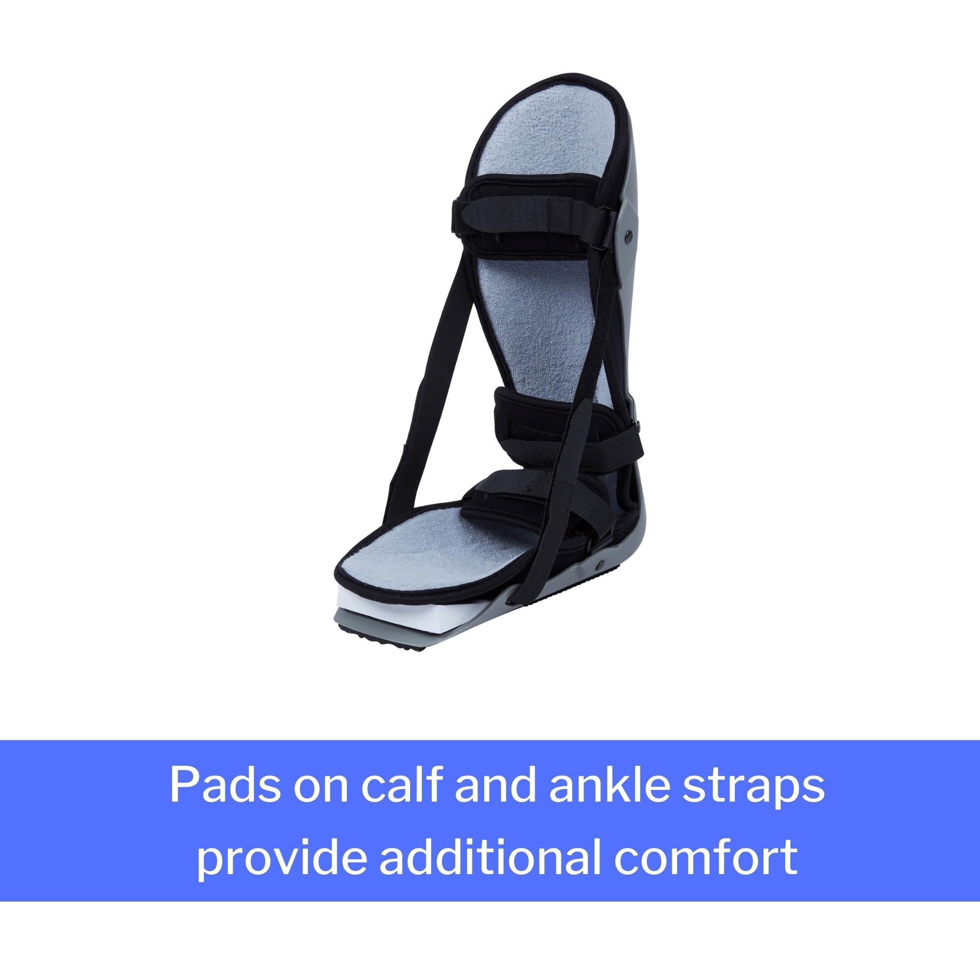 McKesson Flexion Straps with Toe Wedge Plantar Fasciitis Night Splint, Large