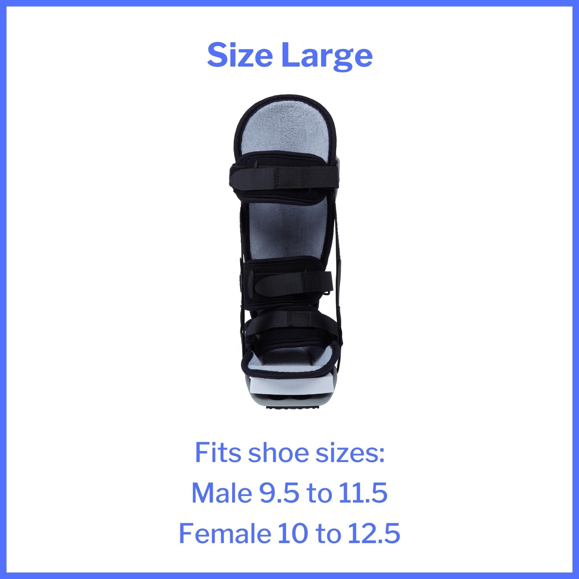 McKesson Flexion Straps with Toe Wedge Plantar Fasciitis Night Splint, Large