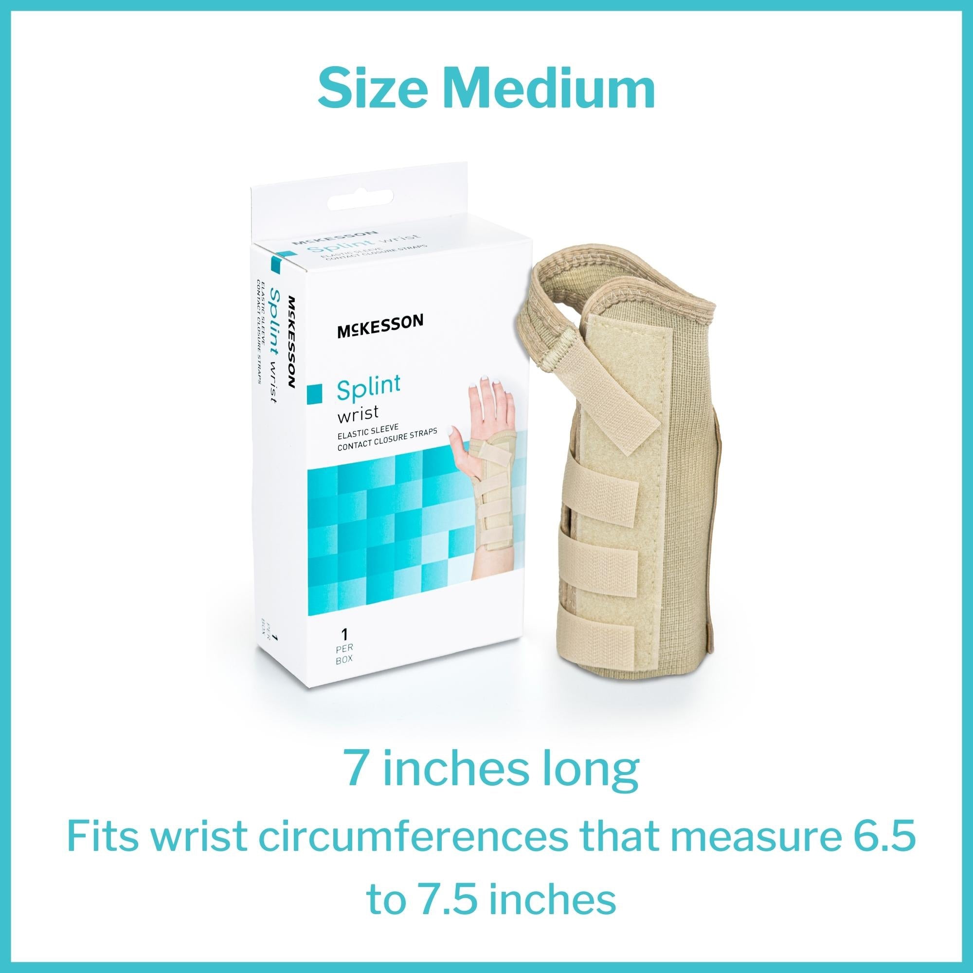 McKesson Right Wrist Splint, Medium