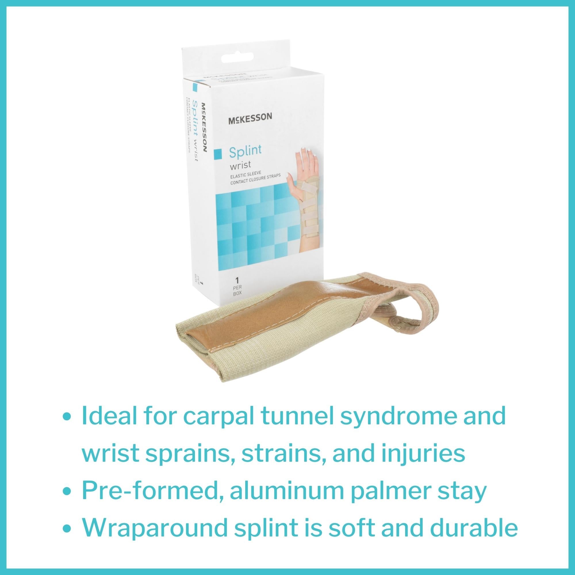 McKesson Right Wrist Splint, Medium