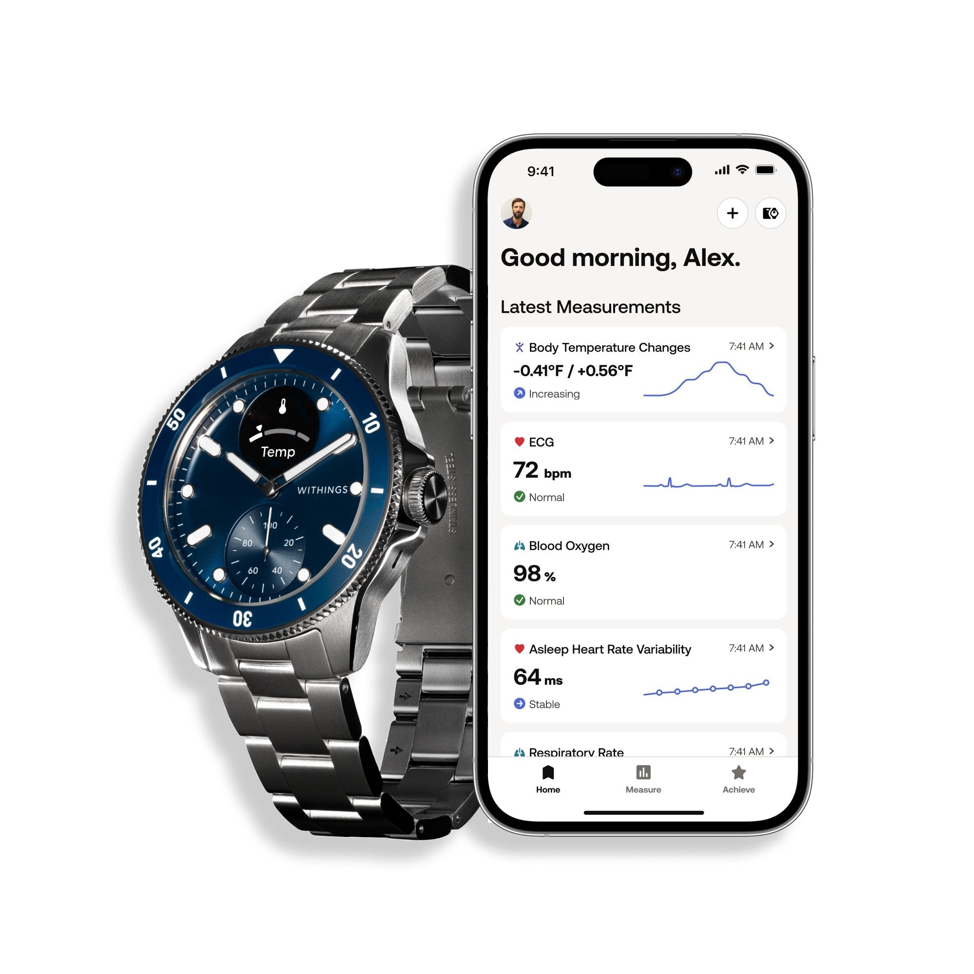 Withings ScanWatch Nova 42 mm LED Display