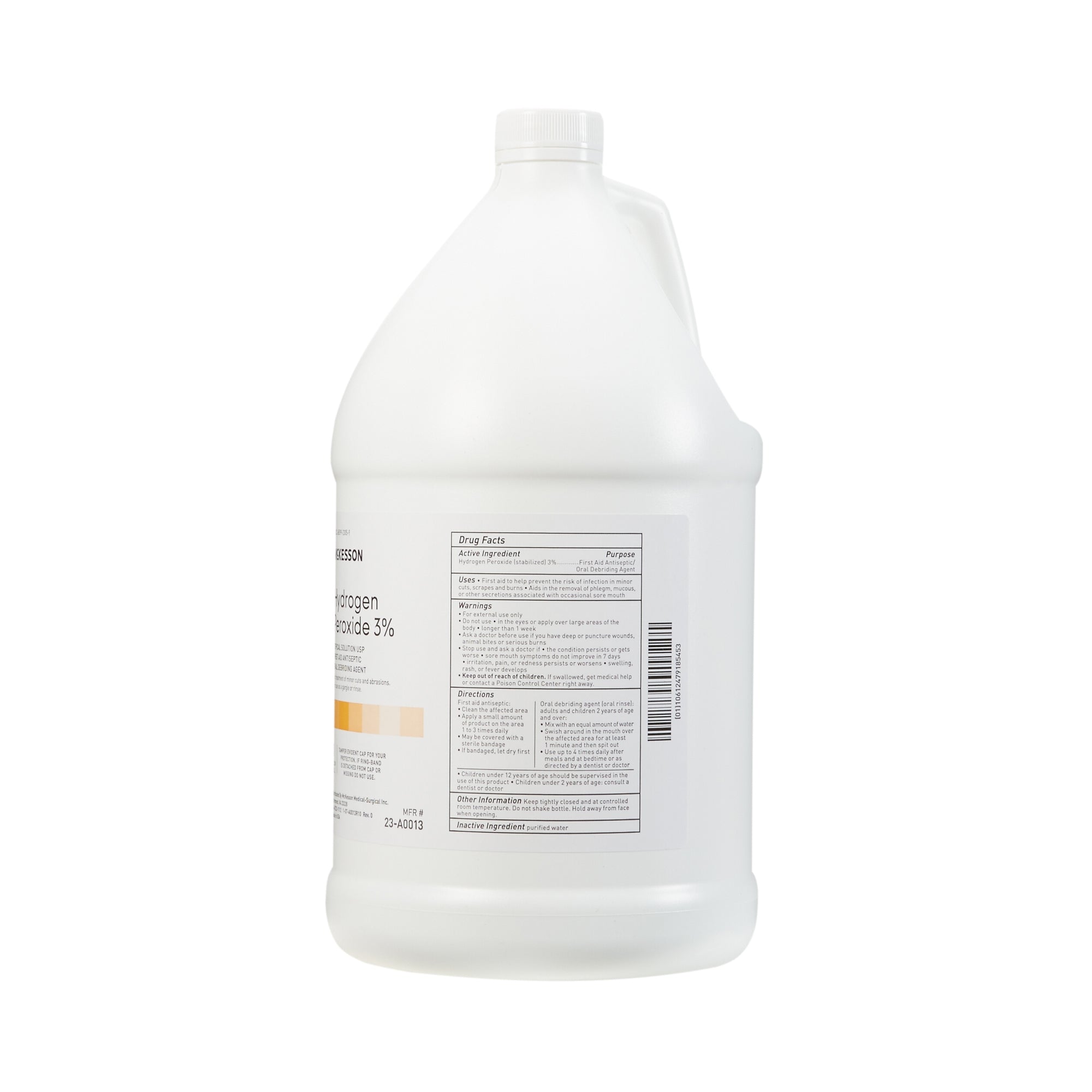 McKesson Hydrogen Peroxide Antiseptic, 1-gallon bottle