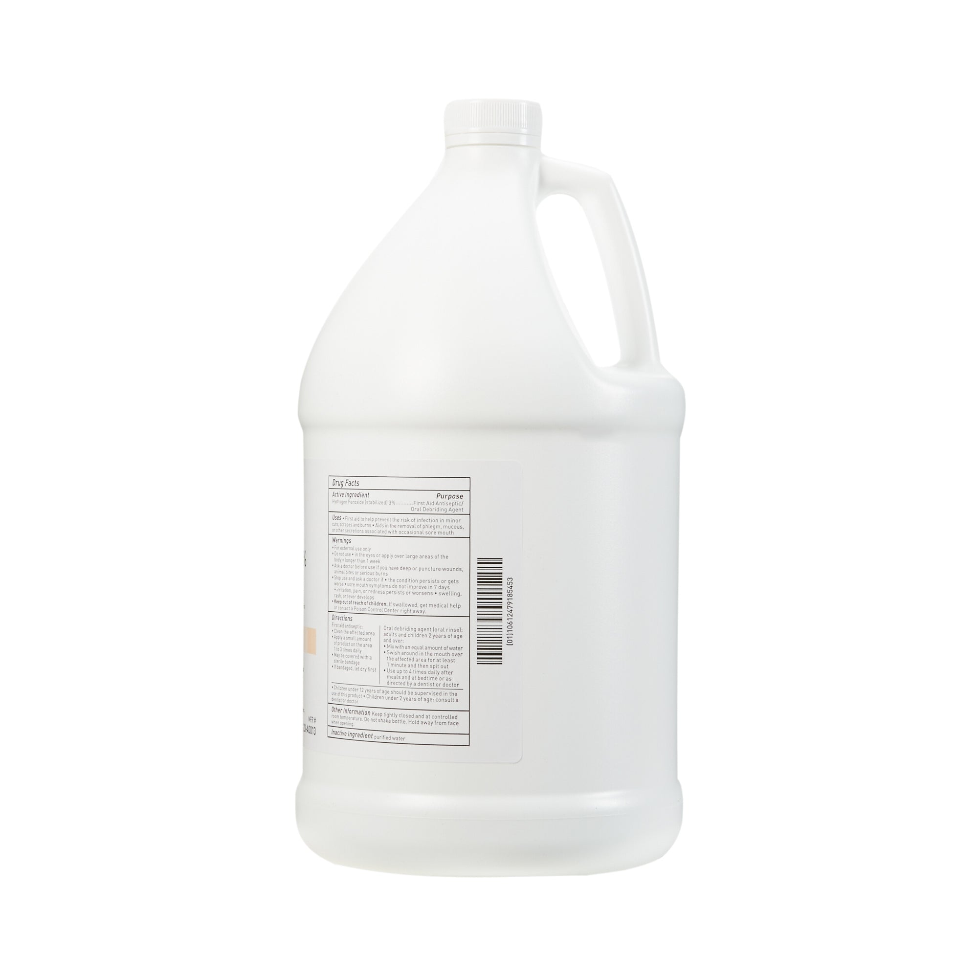 McKesson Hydrogen Peroxide Antiseptic, 1-gallon bottle