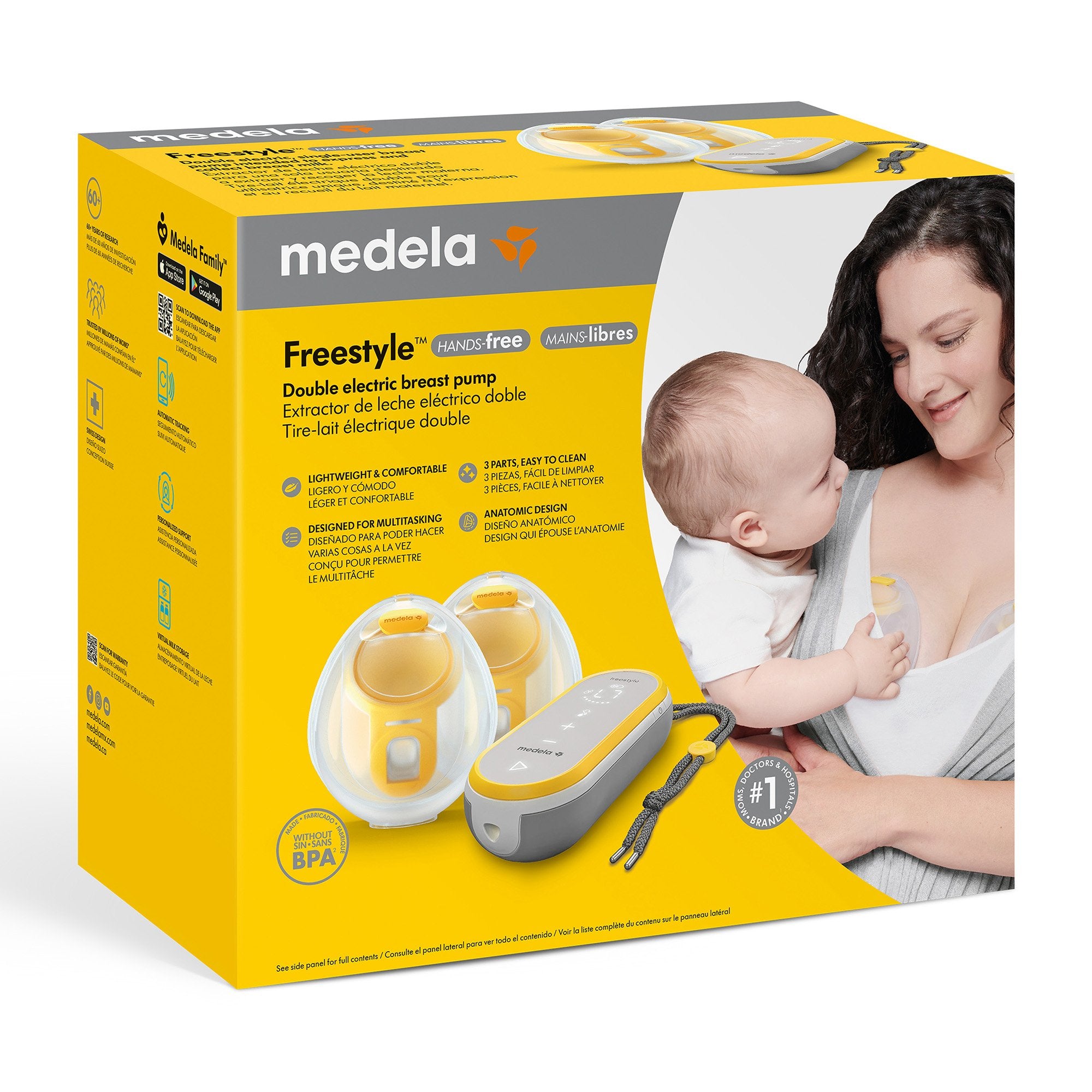 Freestyle Hands Free Double Electric Breast Pump