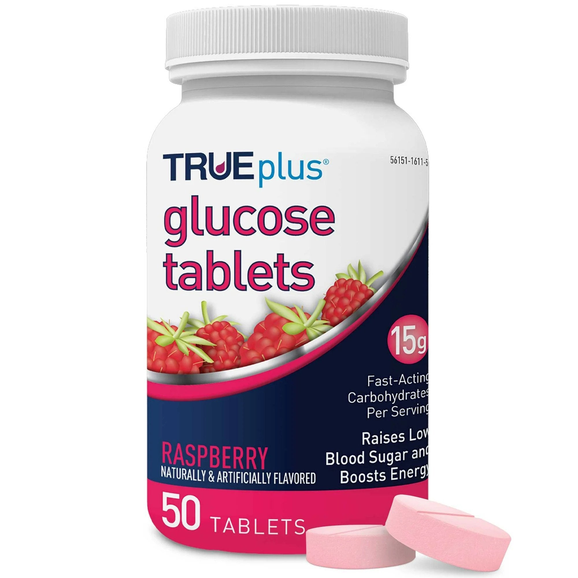 TRUEplus Raspberry Glucose Supplement