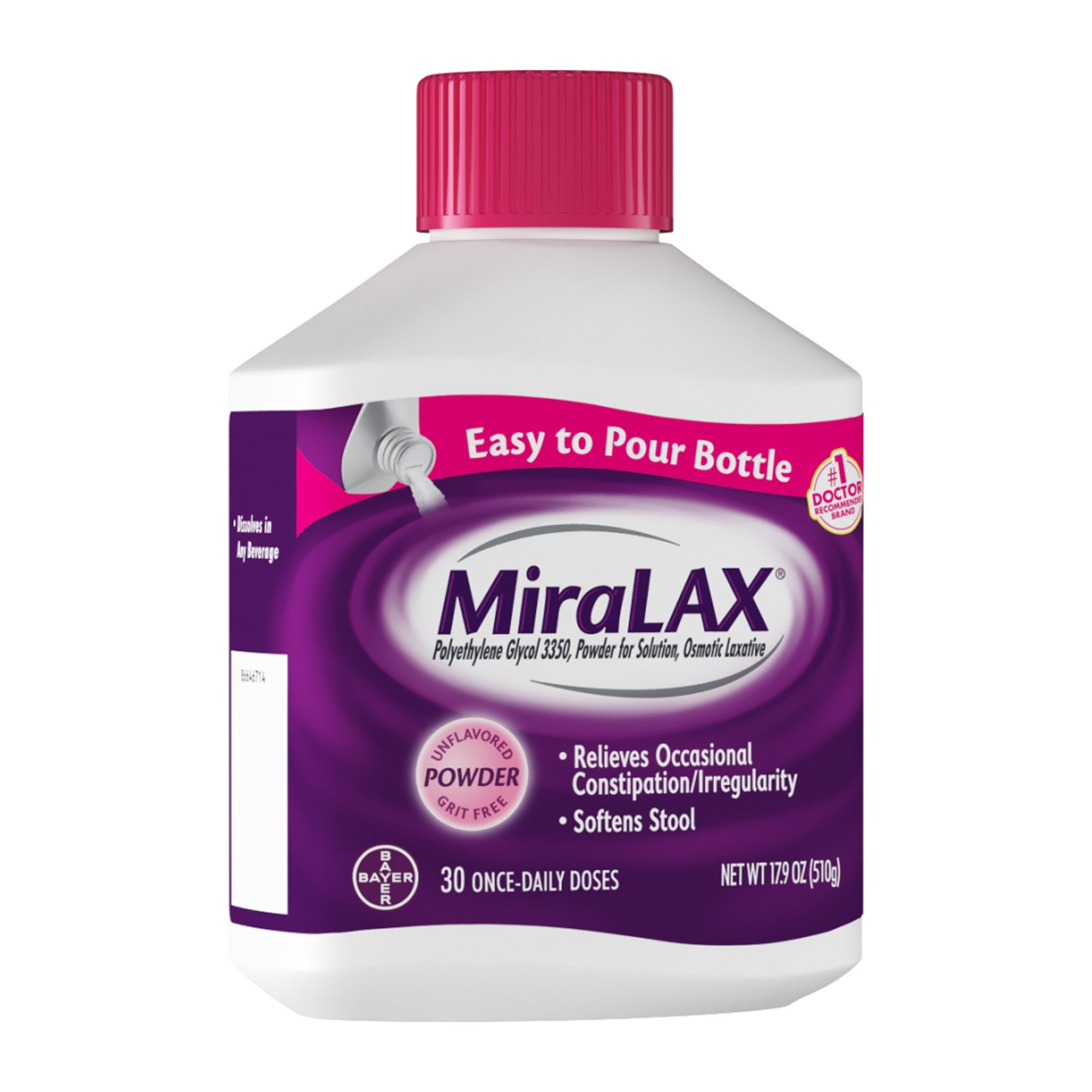 MiraLAX Laxative 17.9oz Powder Jar