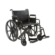 McKesson Bariatric Wheelchair, 22-Inch Seat Width