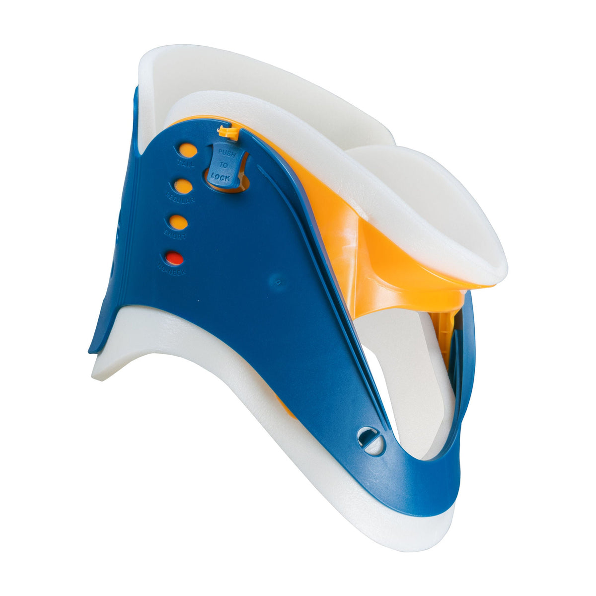 McKesson Rigid Cervical Collar, One-Piece / Trachea Opening, One Size Fits Most