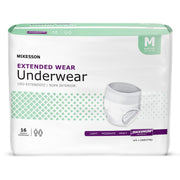 McKesson Extended Wear Maximum Absorbency Underwear, Medium