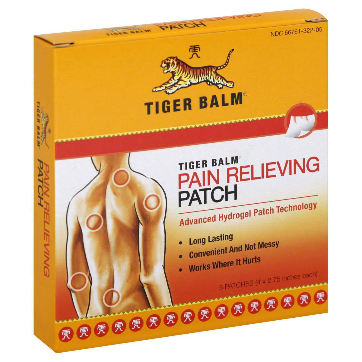 Tiger Balm® Balm Pain Relieving Hydrogel Patch