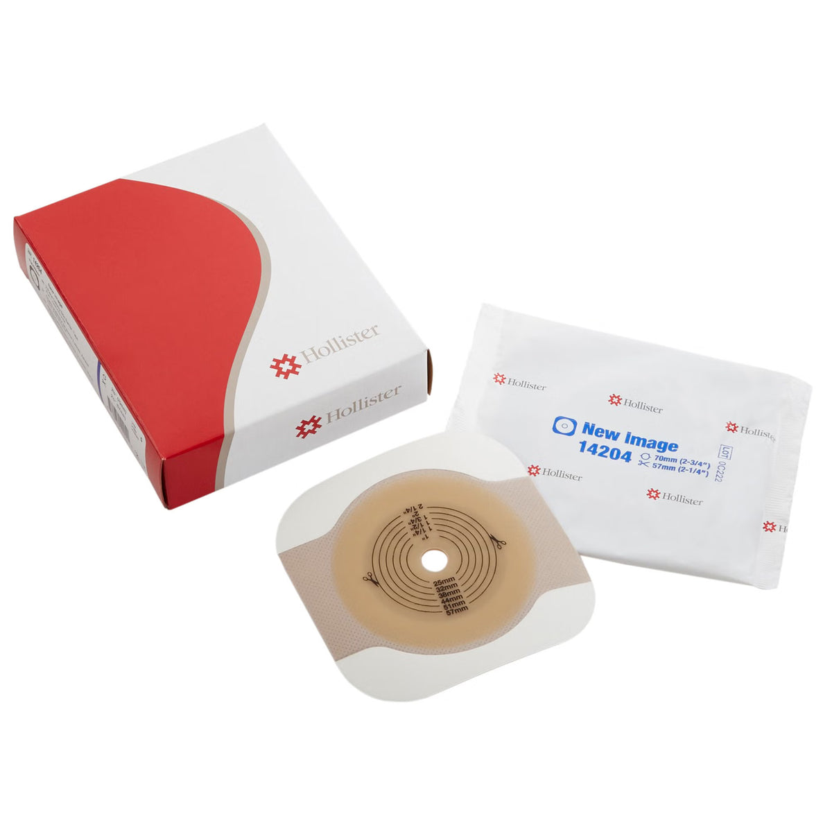 New Image™ Flextend™ Colostomy Barrier With Up to 2¼ Inch Stoma Opening — Box of 5