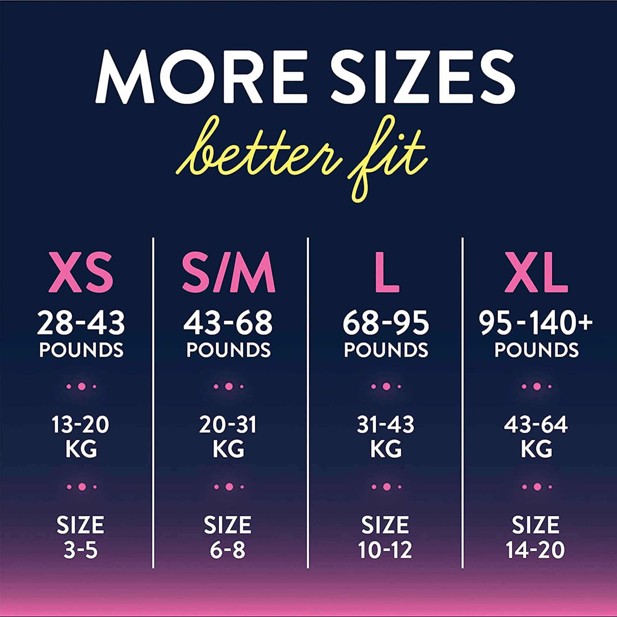 GoodNites Bedwetting Underwear, Extra Large for Girls weighing 95 – 140 lbs.