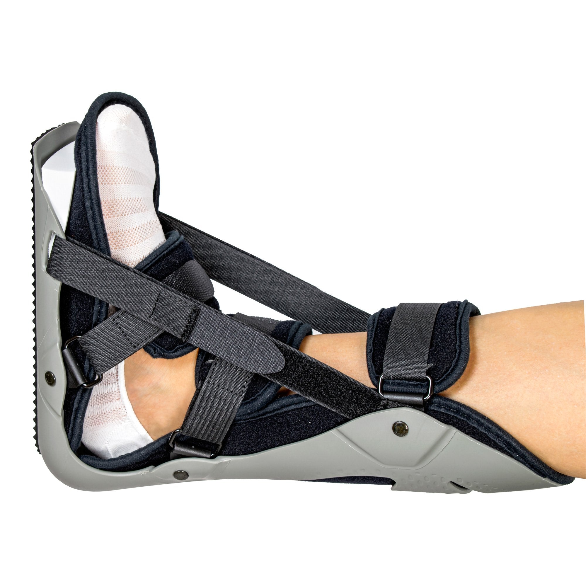 McKesson Flexion Straps with Toe Wedge Plantar Fasciitis Night Splint, Small