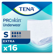 Tena® ProSkin™ Extra Absorbent Underwear, Small — Bag of 16