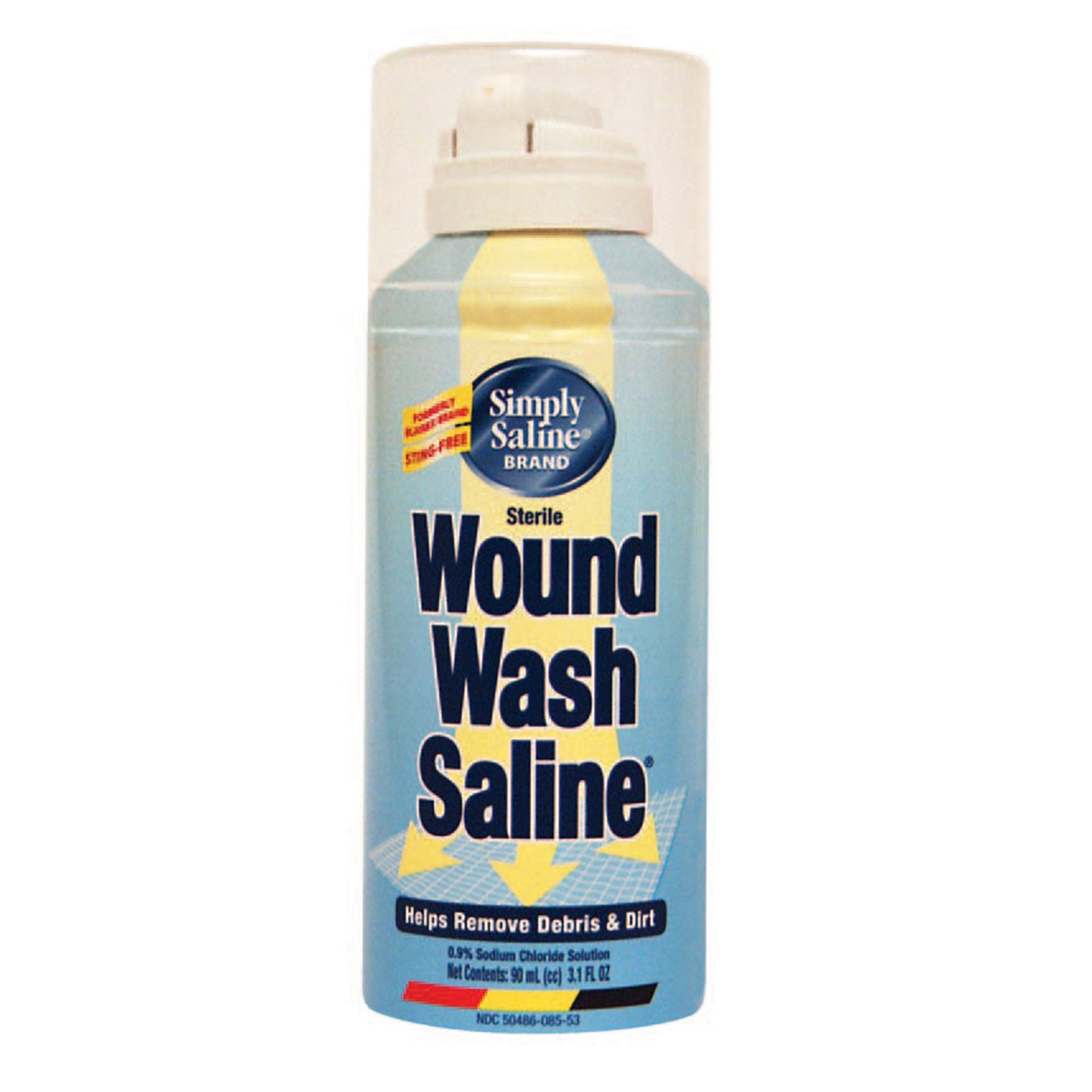 Simply Saline Wound Wash, 90 mL Spray Can