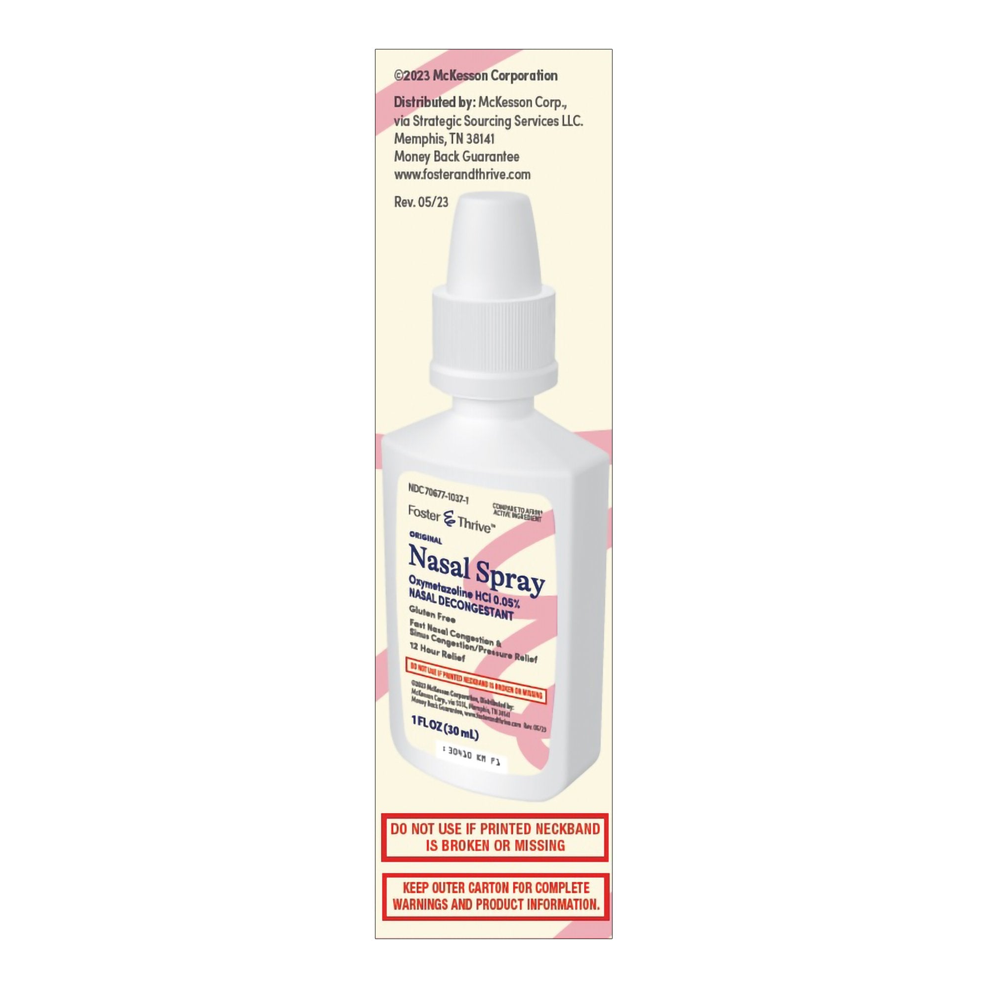 Foster & Thrive Nasal Spray, 1-ounce bottle