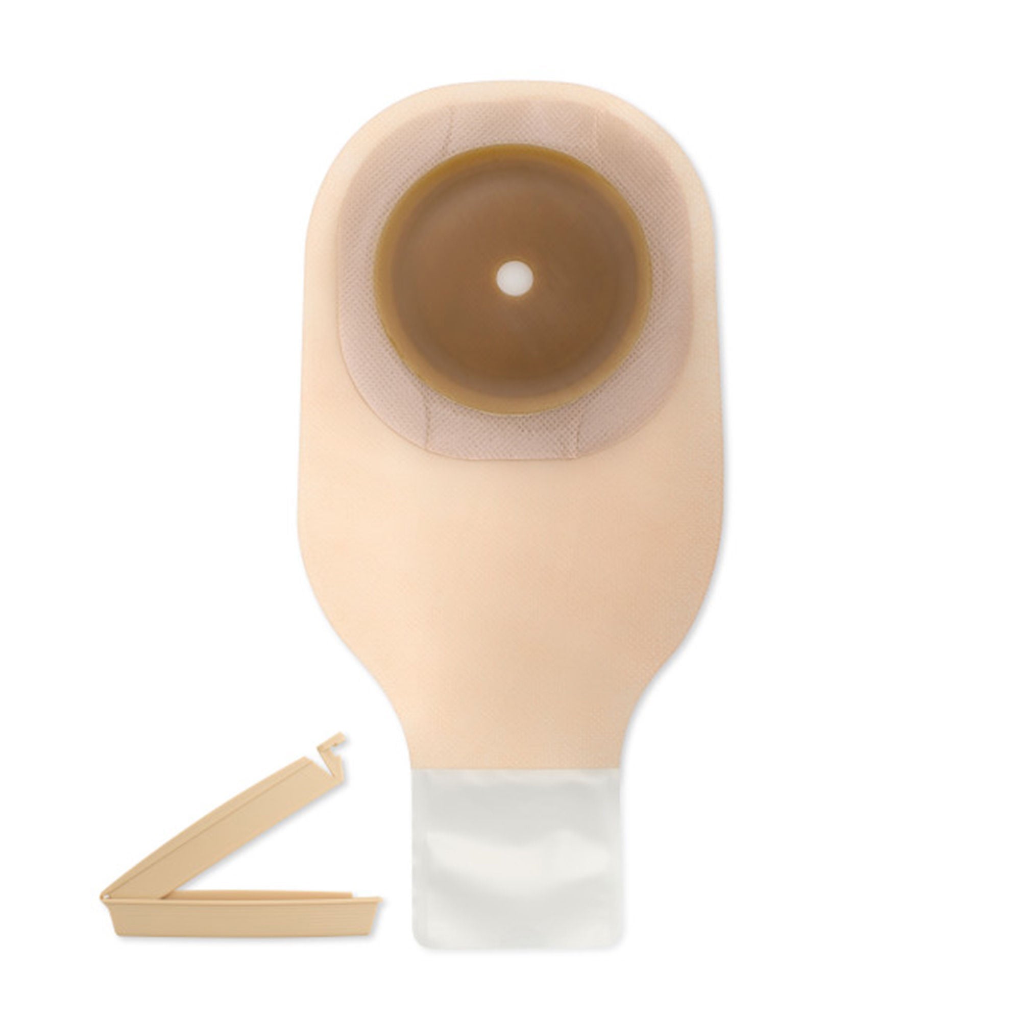 Premier™ Flextend™ 8642 1-Piece Beige Colostomy Pouch, Pre-cut to Fit 25mm Stoma