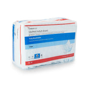 Wings™ Super Quilted Maximum Absorbency Incontinence Brief, Large — Bag of 18