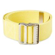 Gait Belt 60 Inch Length Yellow Cotton