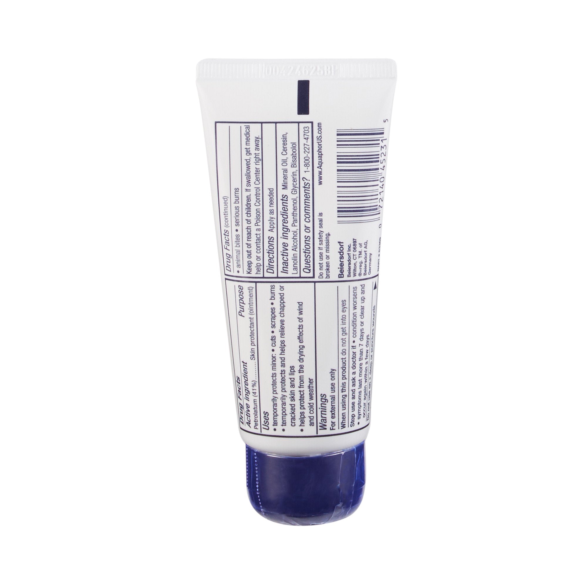 Aquaphor Advanced Therapy Healing Ointment Tube
