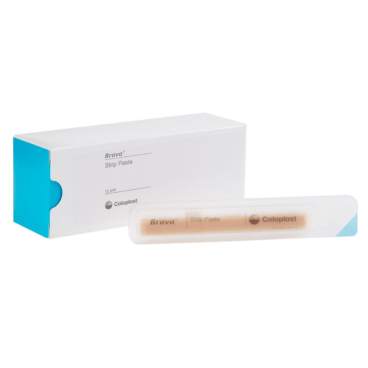 Brava® Moldable Ostomy Barrier Strip Paste, 10 strips — Box of 10