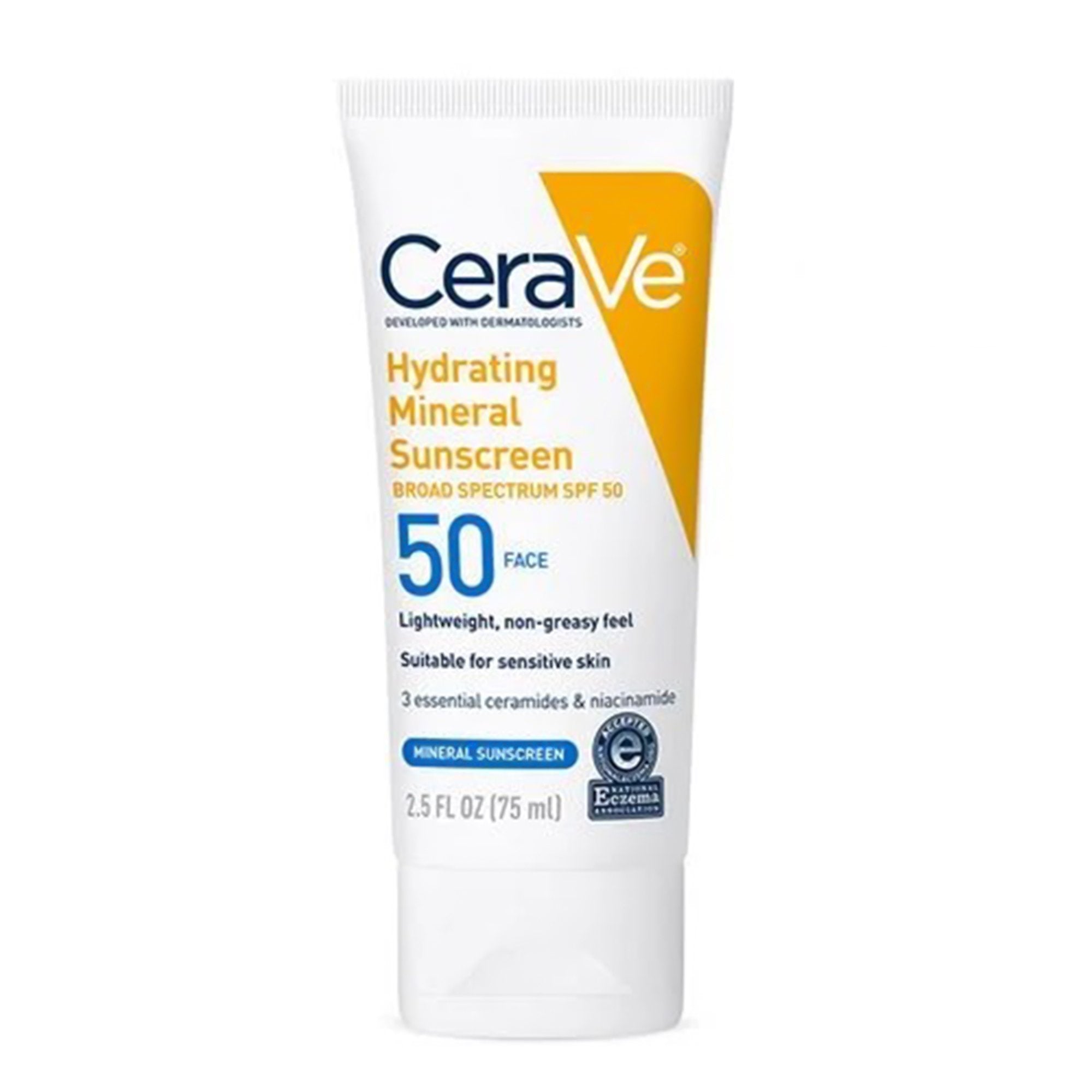 CeraVe Hydrating Mineral SPF 50 Sunscreen