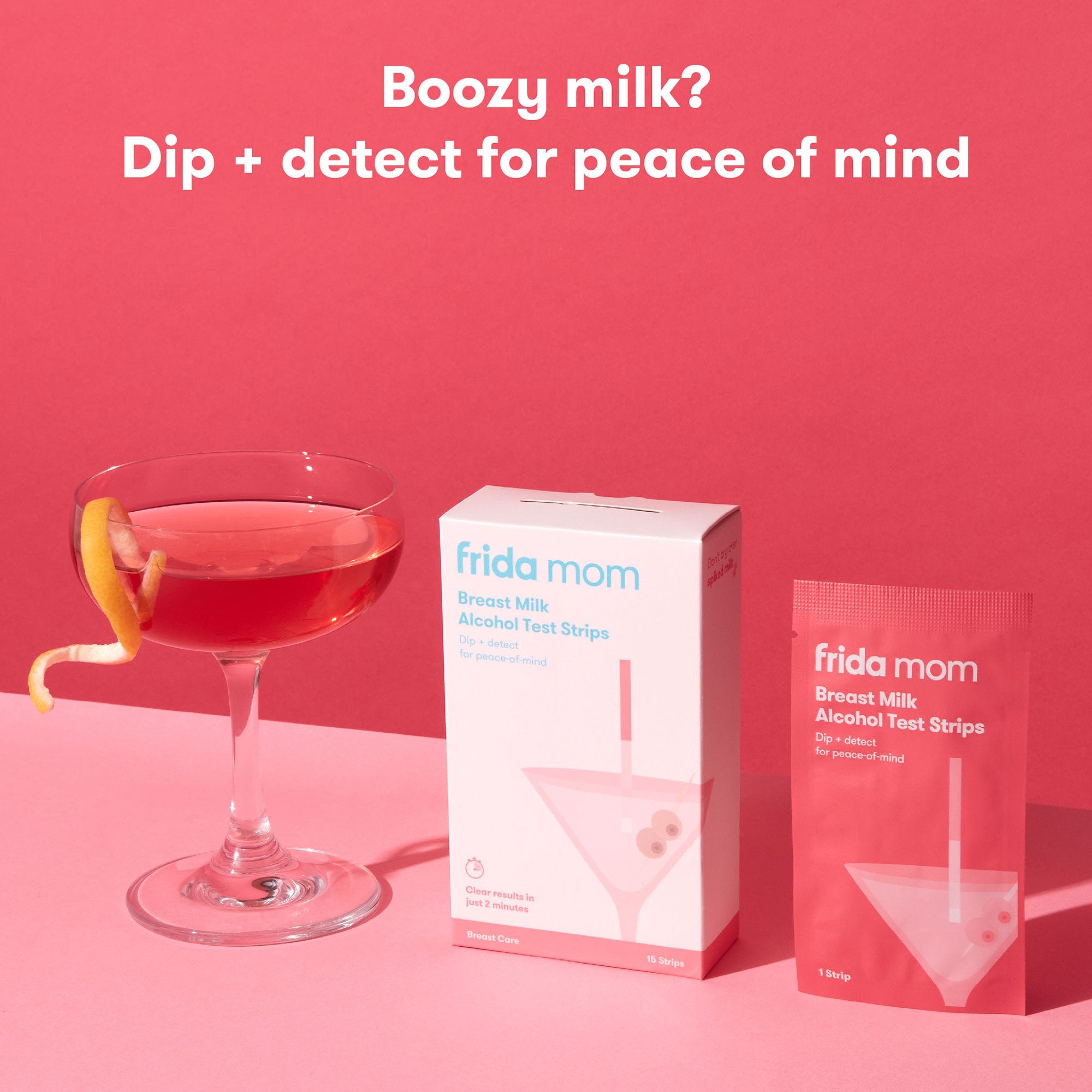 frida mom Breast Milk Alcohol Detection Test Strips