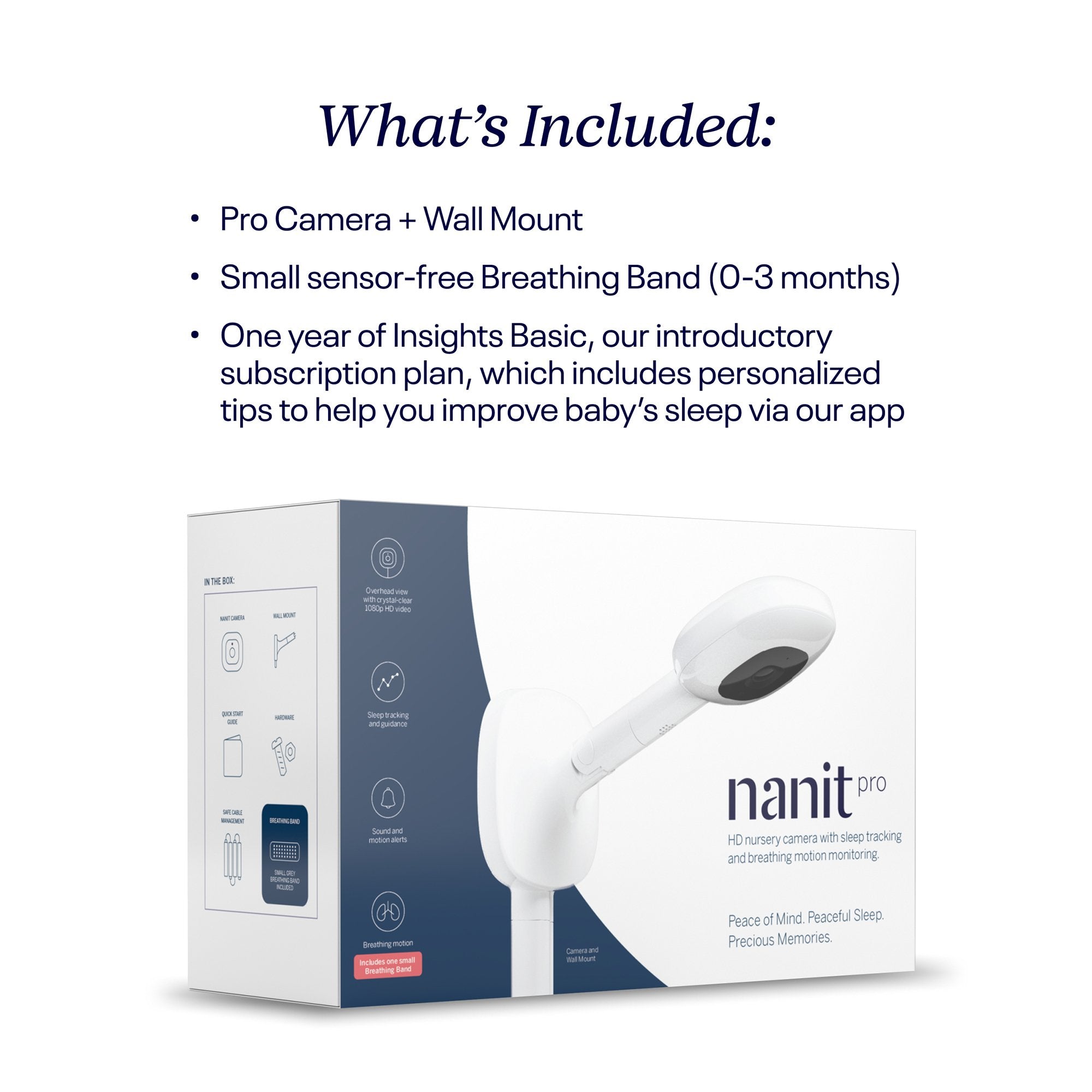 Nanit Pro Camera with Wall Mount