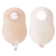 New Image™ Two-Piece Ultra-Clear Urostomy Pouch, 70 mm Flange, Blue Match — Box of 10