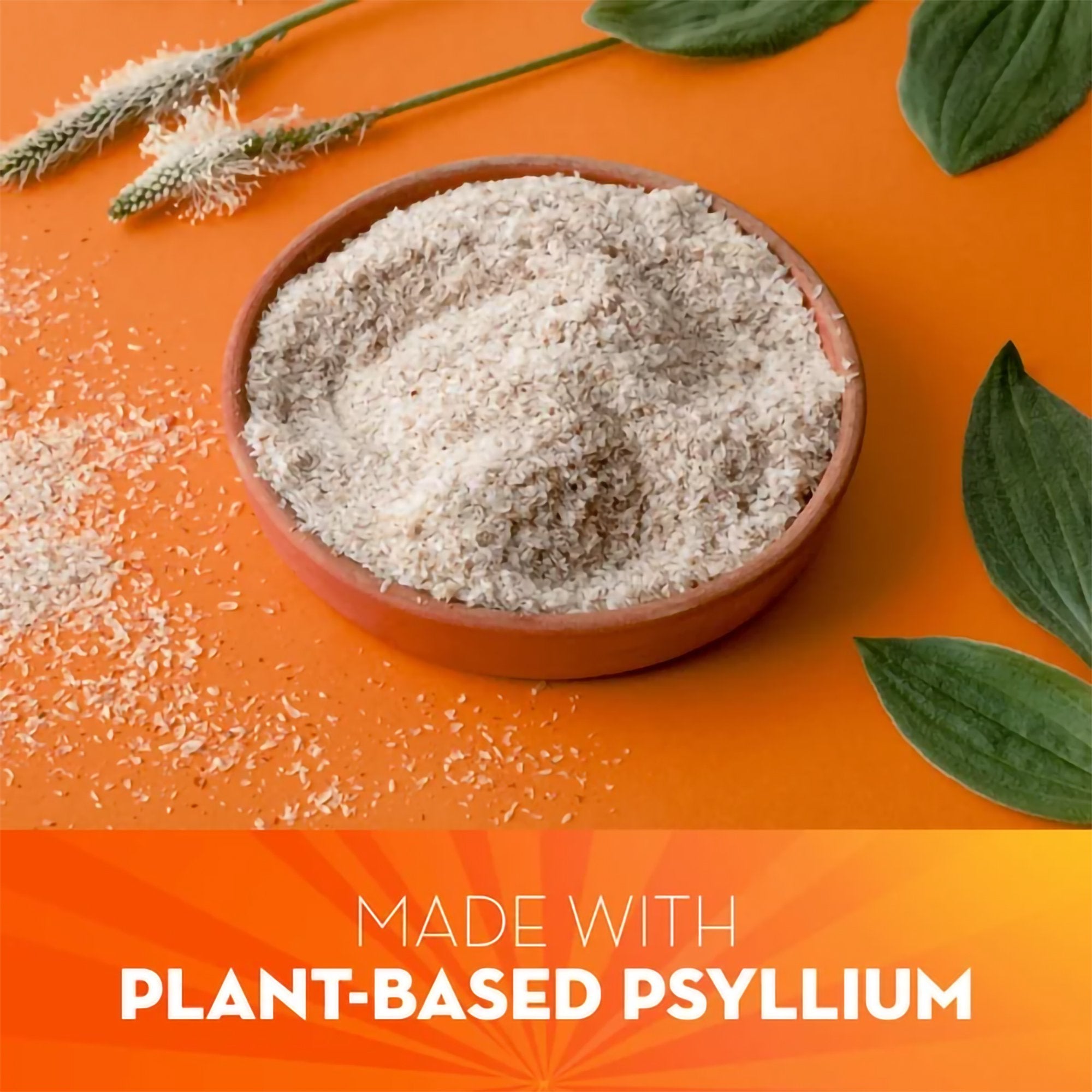 Metamucil Psyllium Fiber Supplement, Orange Powder