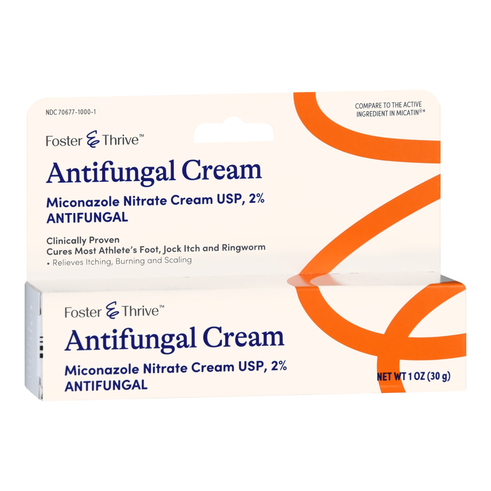 Foster & Thrive Antifungal Cream Miconazole Nitrate 2%