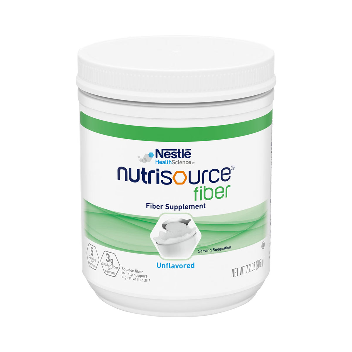 Nutrisource® Fiber Supplement, 7.2-ounce canister — Case of 4