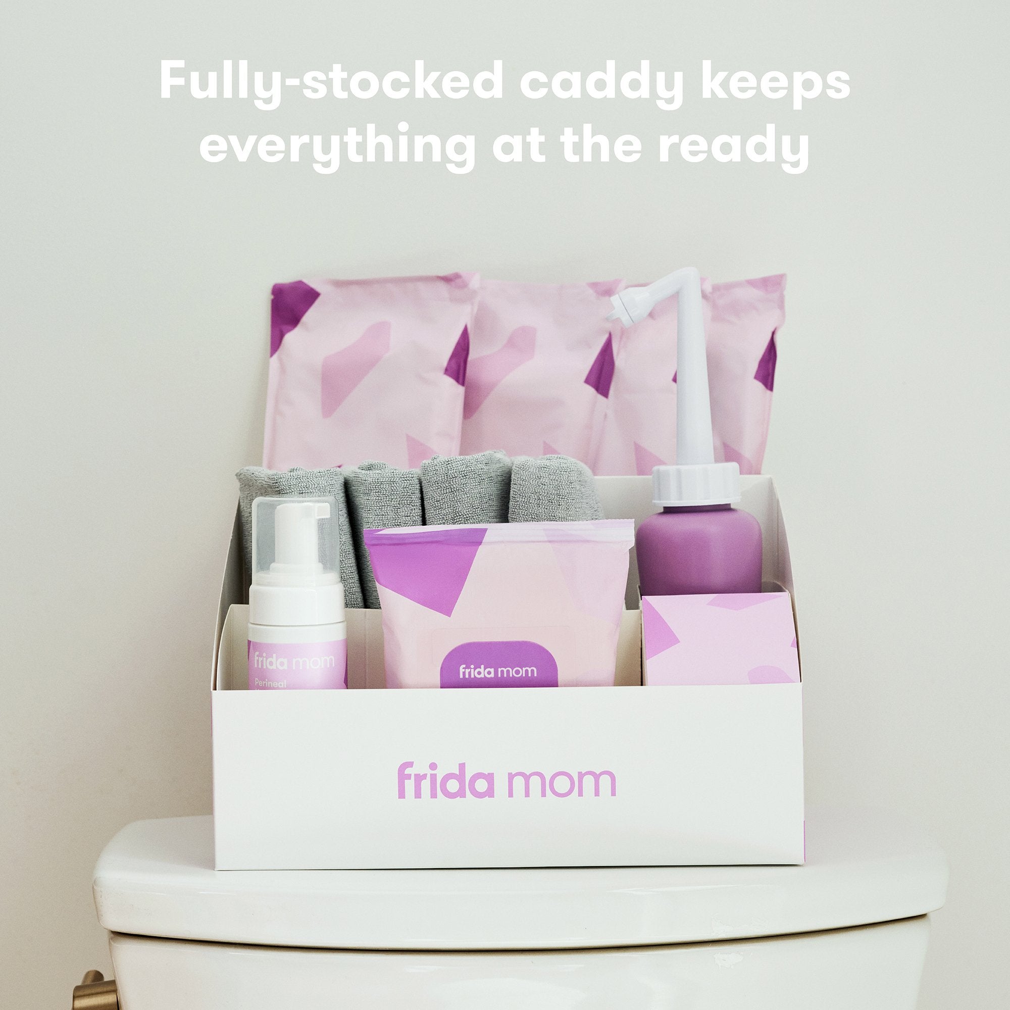 frida mom Postpartum Recovery Essentials Kit with Peri Bottle
