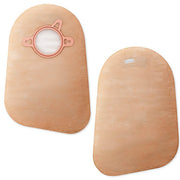 New Image™ Two-Piece Beige Filtered Ostomy Pouch, 44mm Flange, Green Match