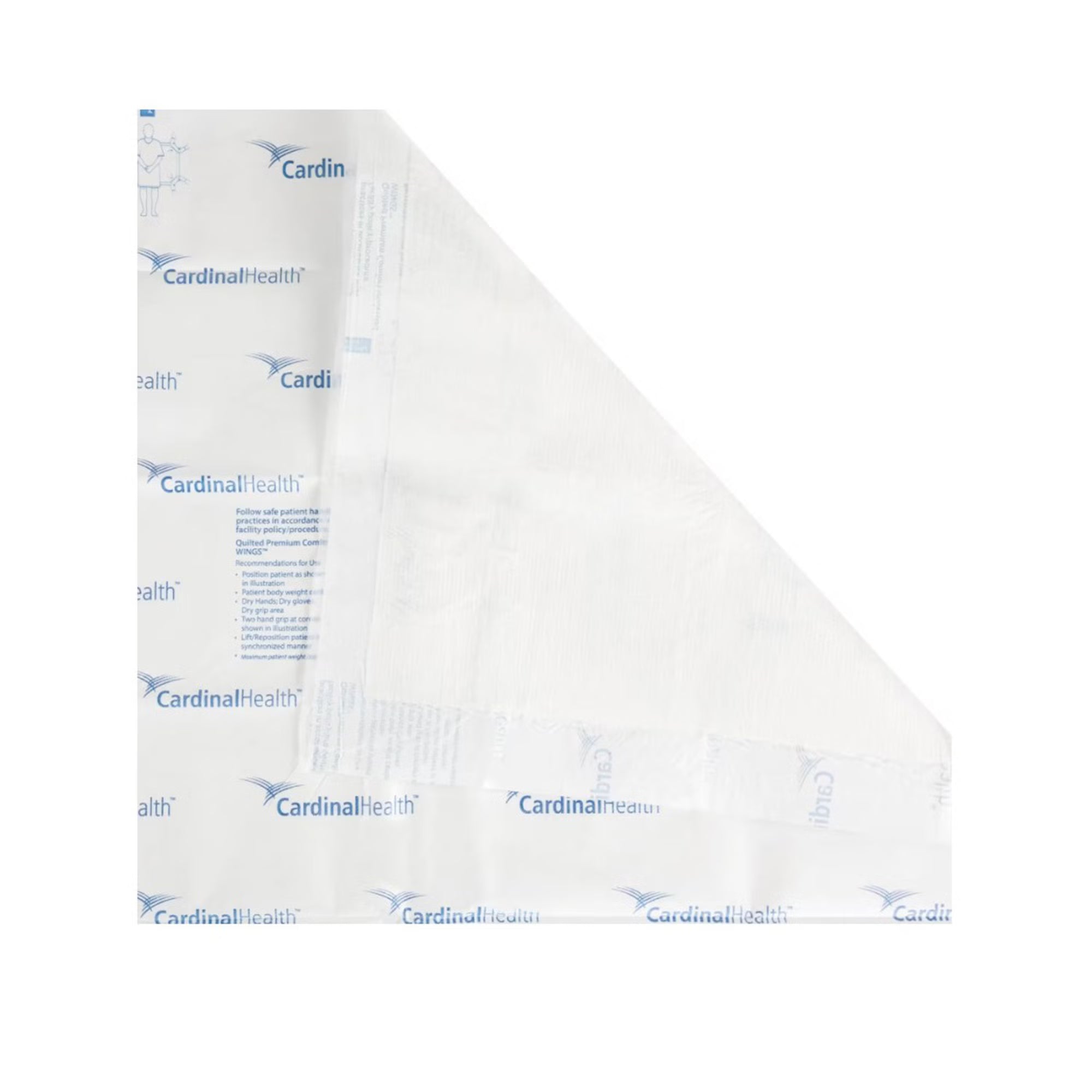 Wings™ Quilted Premium Comfort Maximum Absorbency Positioning Underpad, 30 x 36"